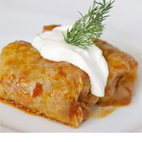 Голубцы с мясом и рисом