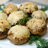 Шампиньоны фаршированные